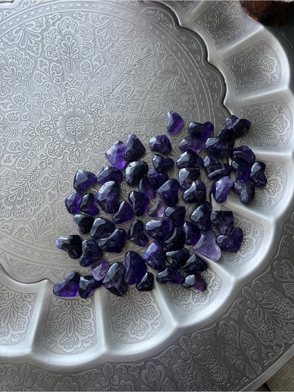 Amethyst heart - Picture 8 of 8